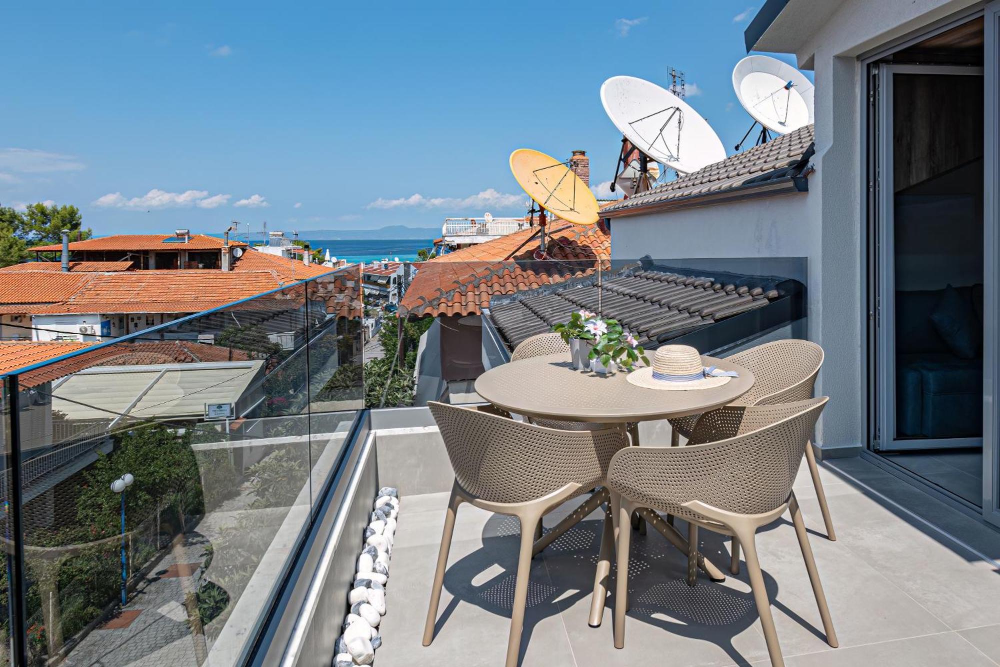 Evitel Luxury Living Aparthotel Hanióti Kültér fotó